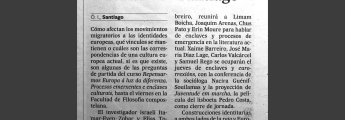 Debate sobre o futuro europeu