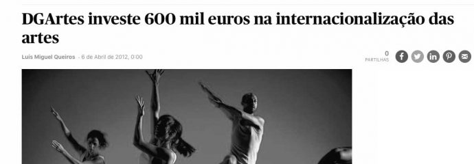DGArtes apoia internacionalização